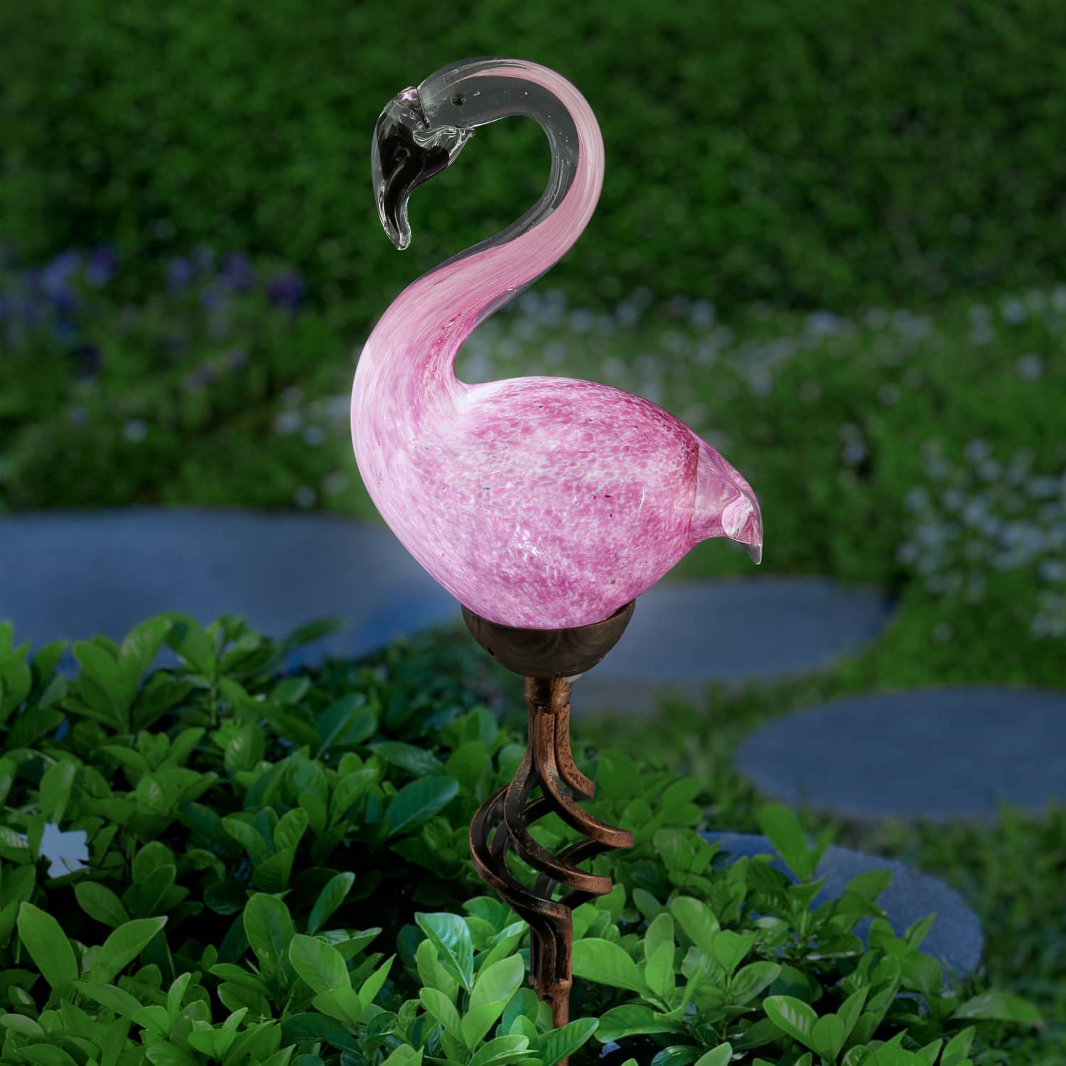 Exhart Flamingo Garden Stake - Thumbnail 5