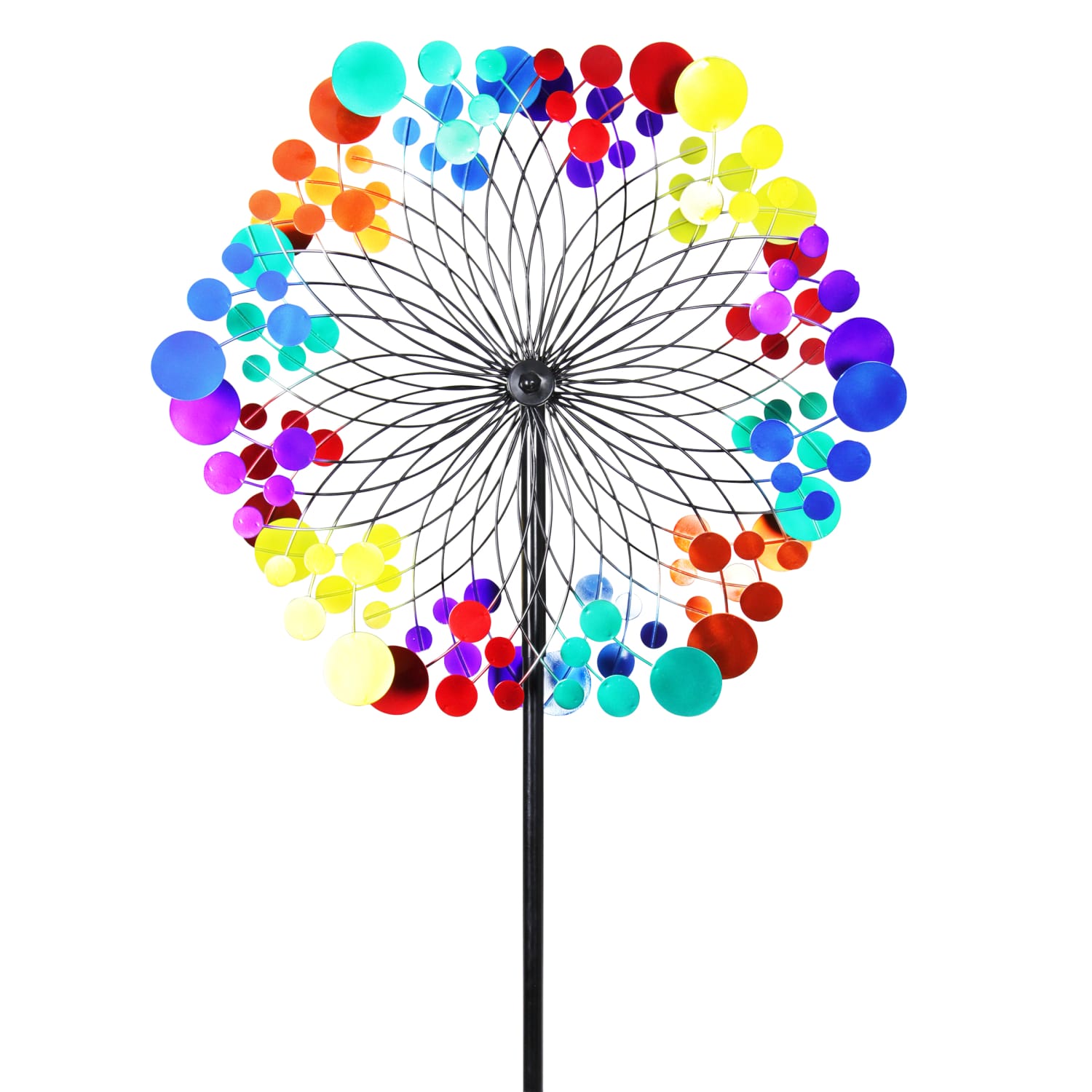 Exhart Kinetic Wind Spinner Garden Stake