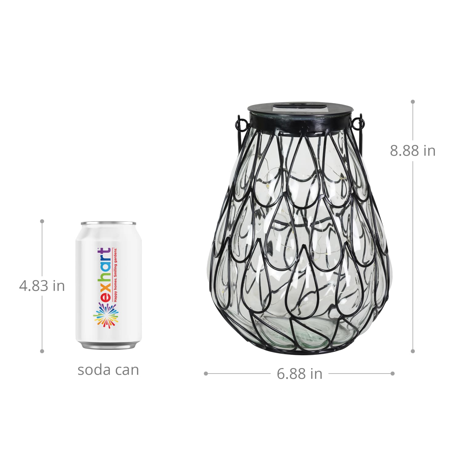 Exhart Tabletop Lantern