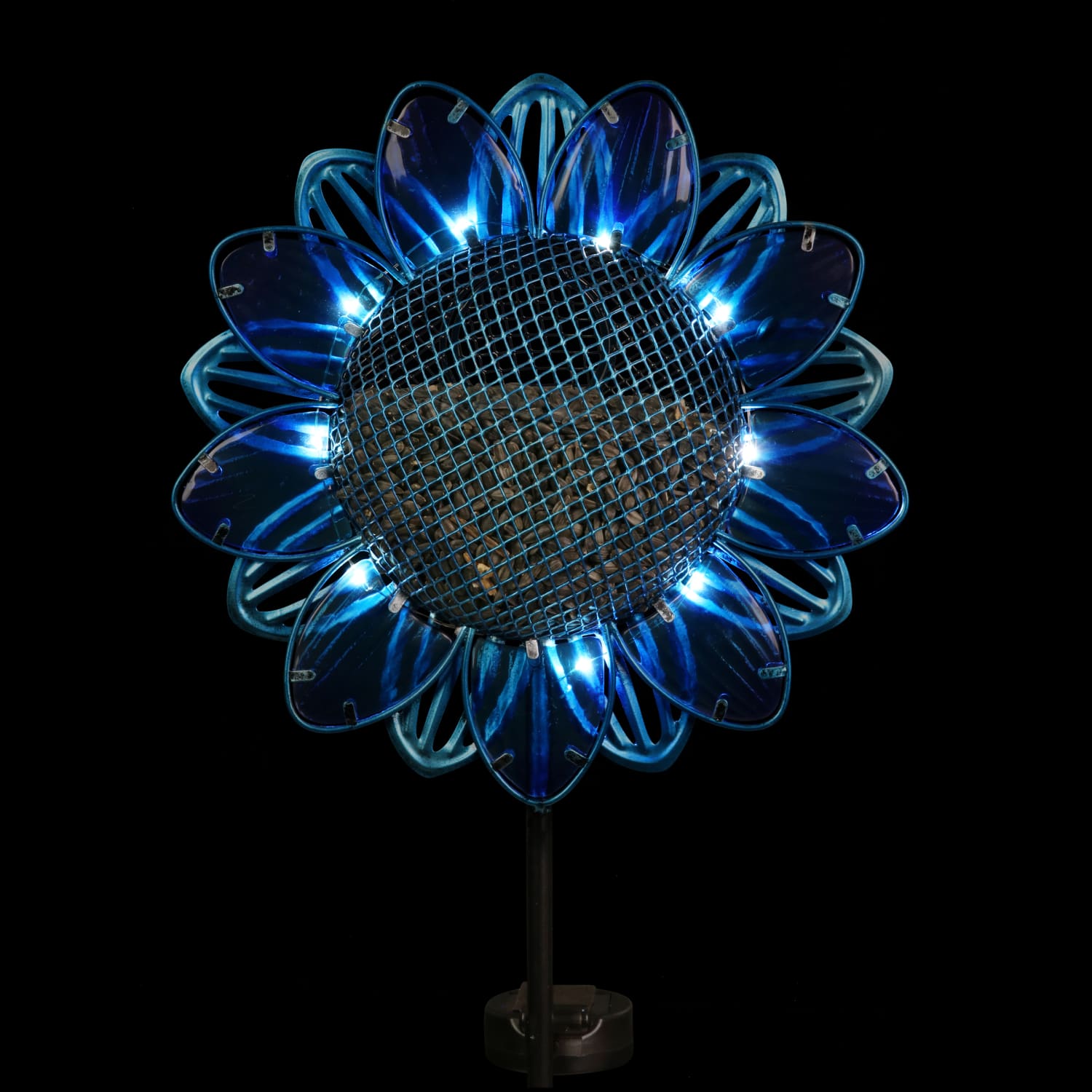 Exhart Sunflower Bird Seed Feeder Garden Stake