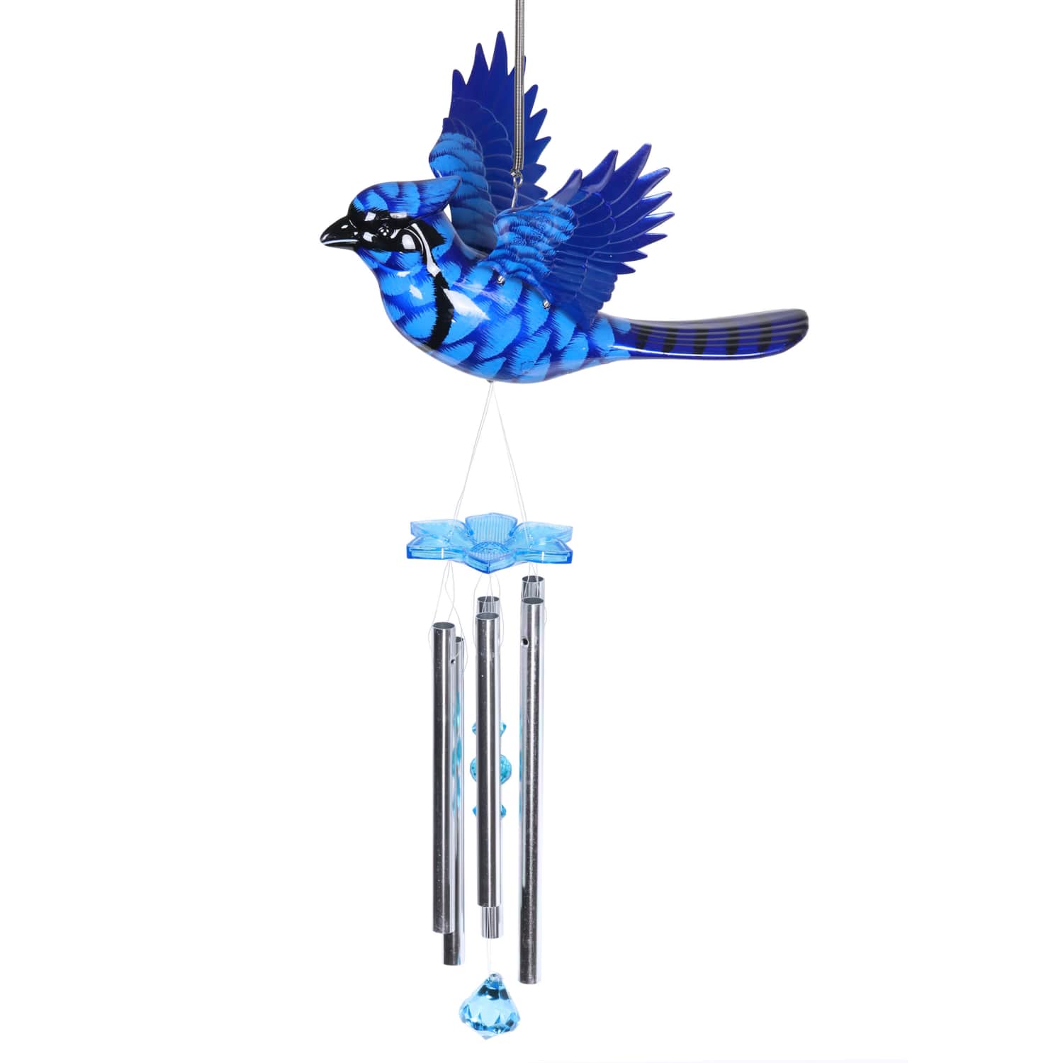 Large WindyWings Blue Jay Wind Chime - Thumbnail 5