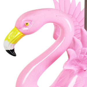 Large WindyWings Pink Flamingo Wind Chime, 13 by 24 Inches | Shop Garden Decor by Exhart