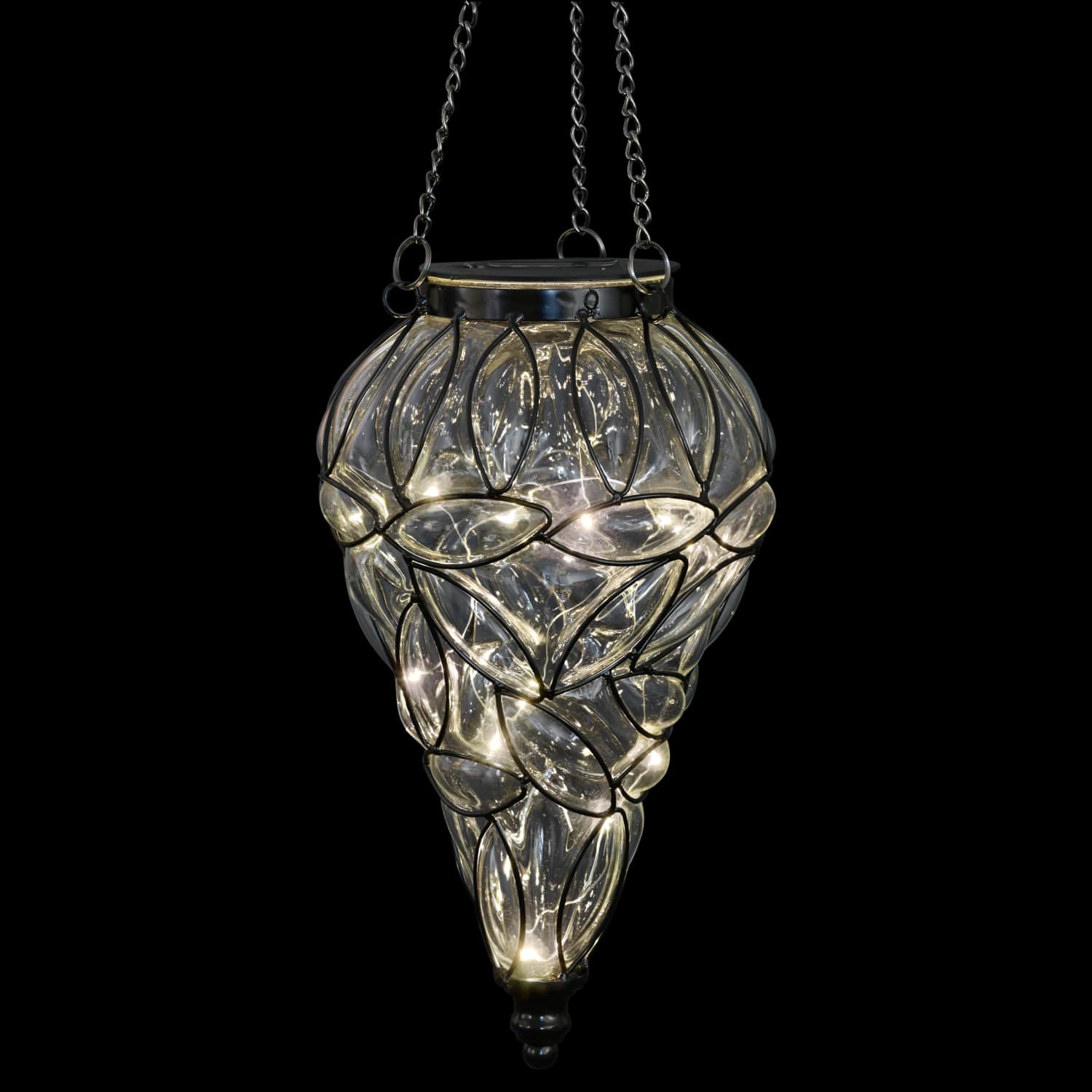 Exhart Solar Hanging Lantern