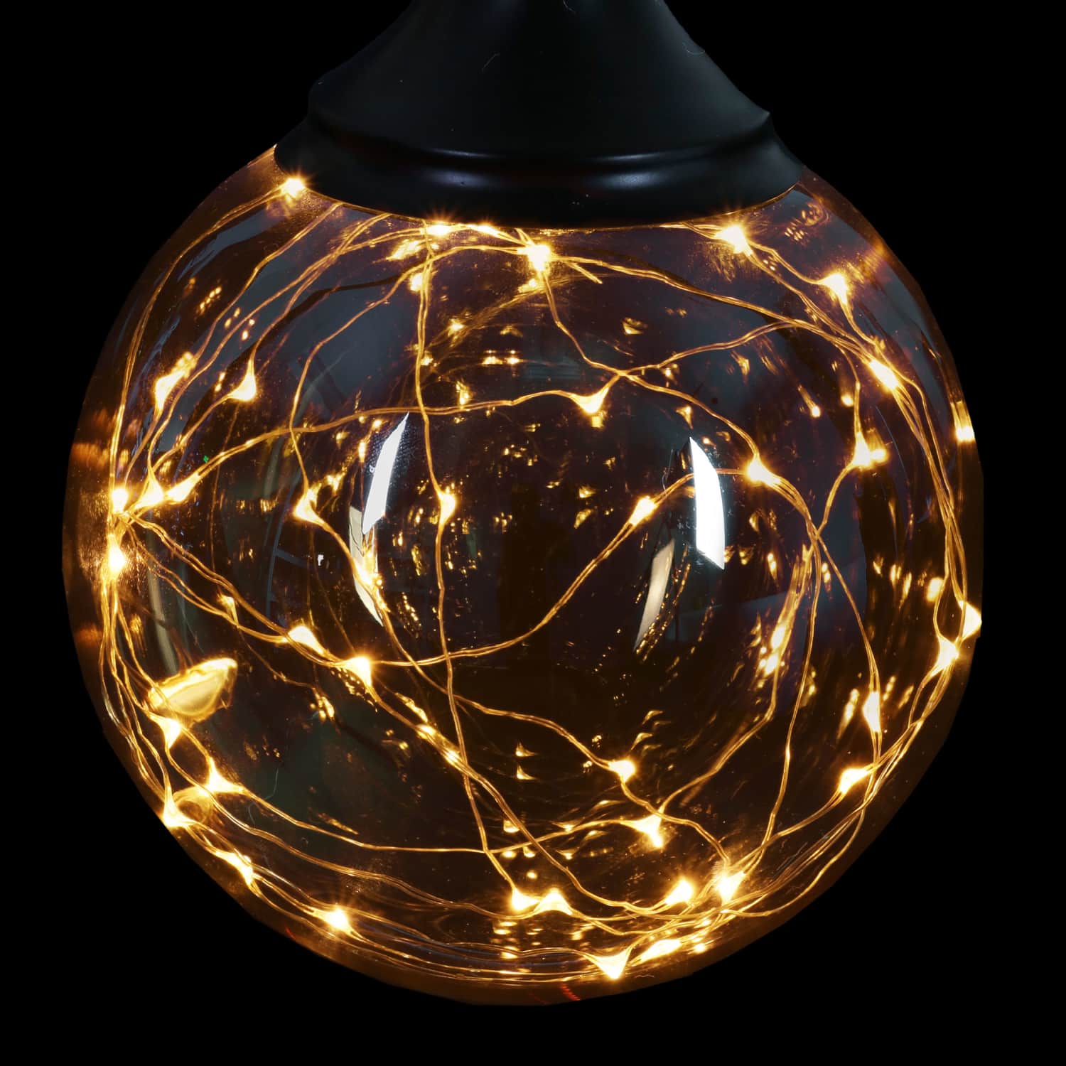 Exhart Hanging Glass LED Balls - Thumbnail 4