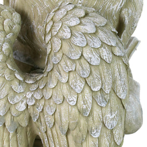 Dog Angel Reading Book Statue, 9.5 Inch | Shop Garden Decor by Exhart