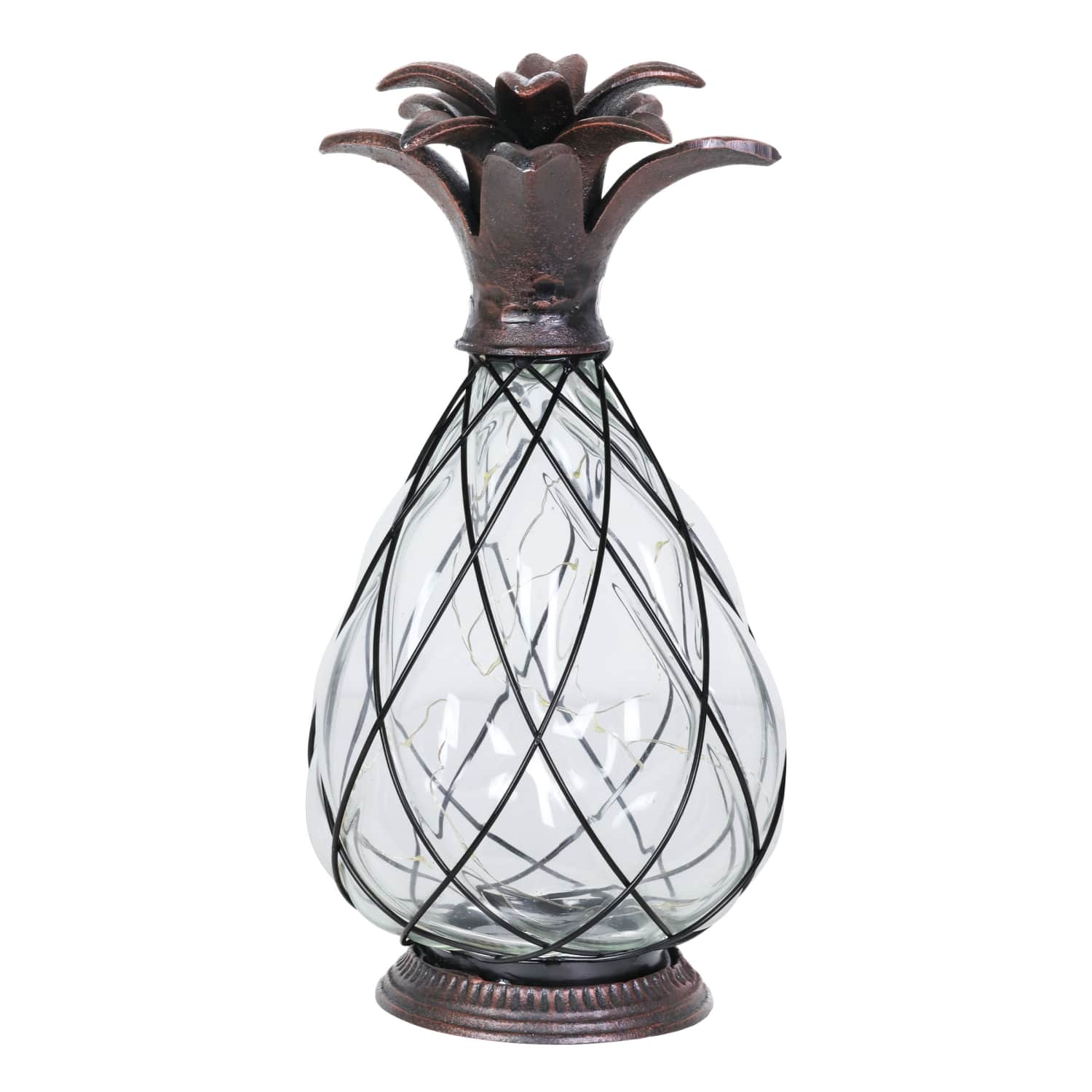 Solar Pineapple Lantern in Bronze - Thumbnail 5