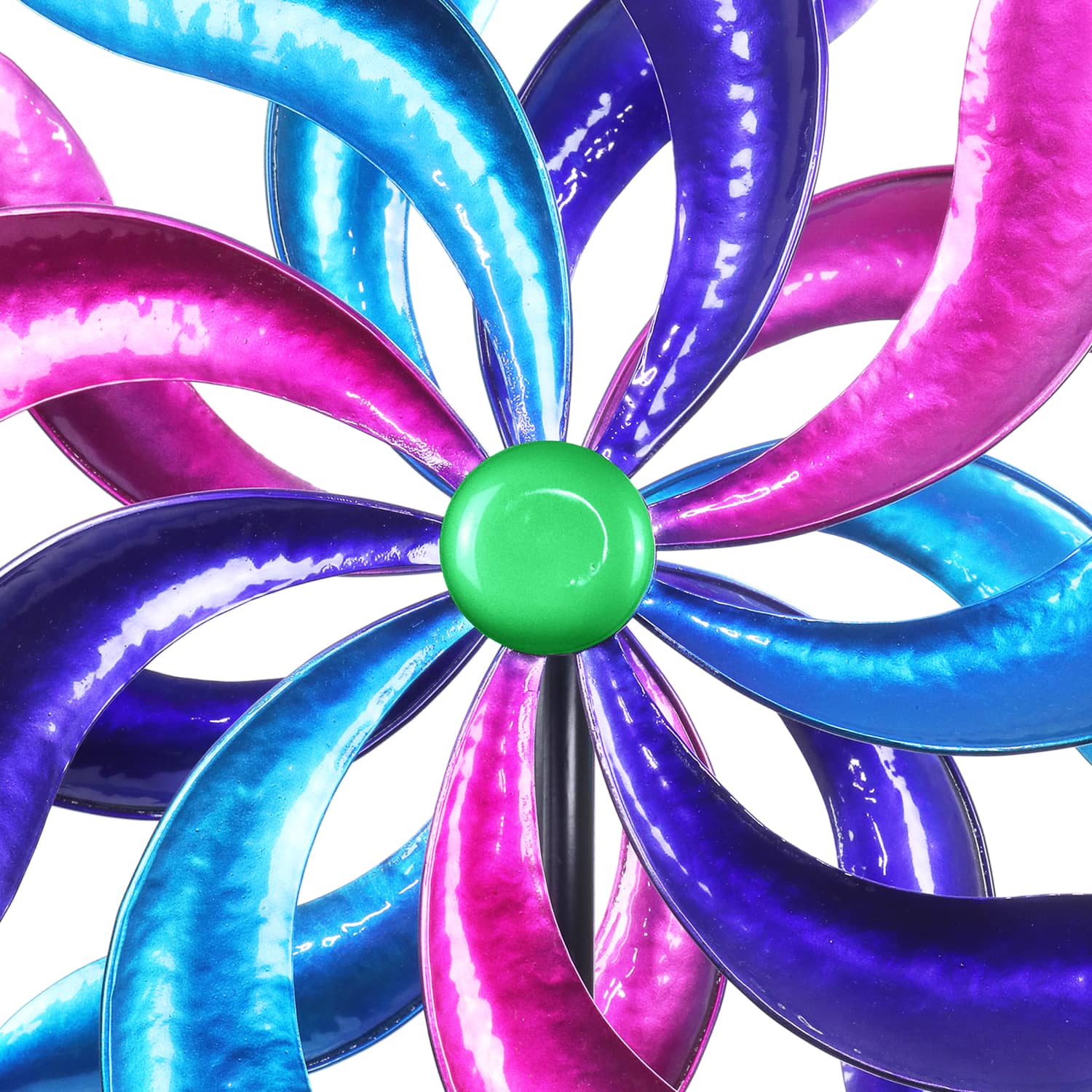Exhart Kinetic Pinwheel Spinner Garden Stake - Thumbnail 2