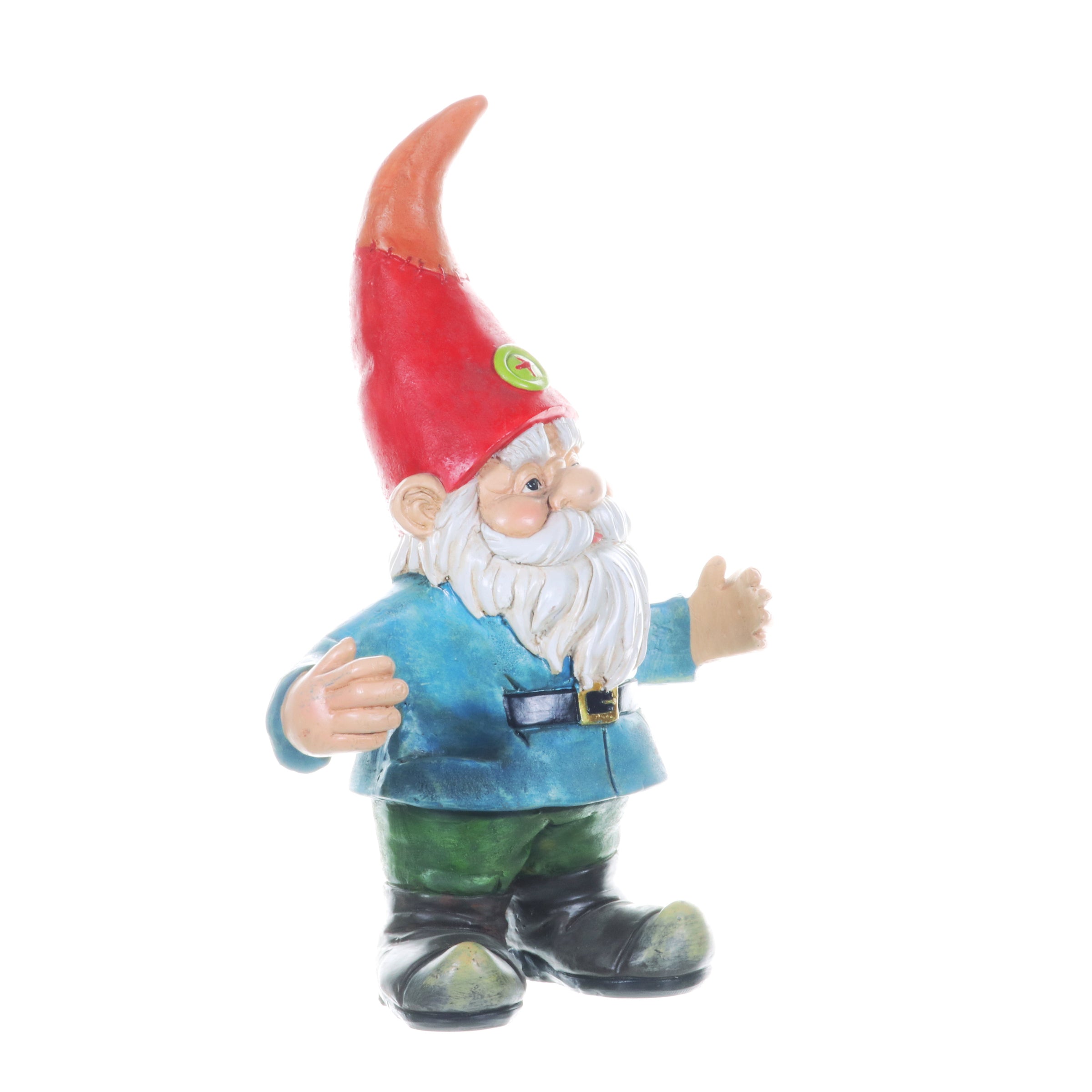Good Time Double Fisting Two Can Timmy Gnome Garden Statue, 13 Inch | Shop Garden Decor by Exhart