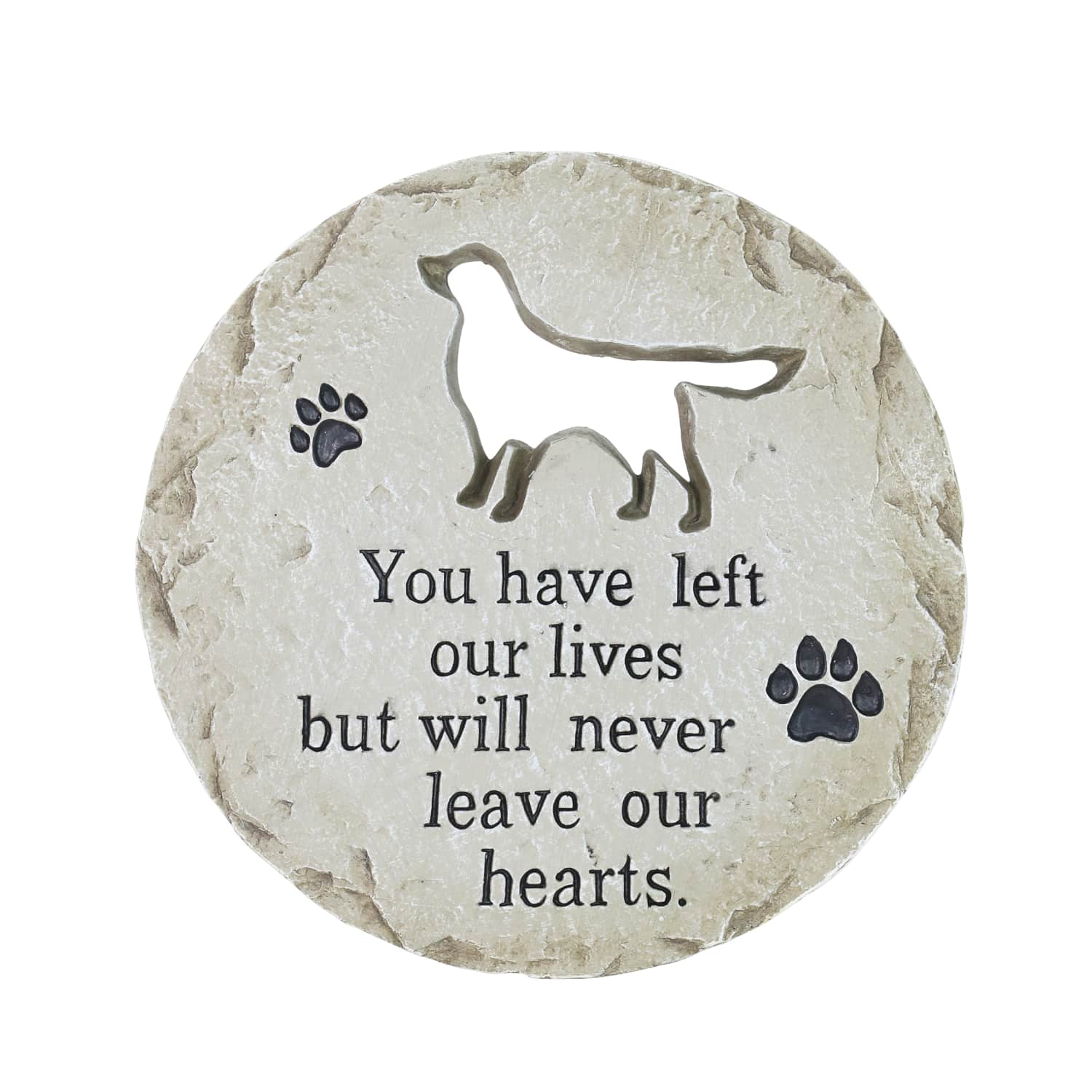 Exhart Dog Memorial Garden Stepping Stone Marker