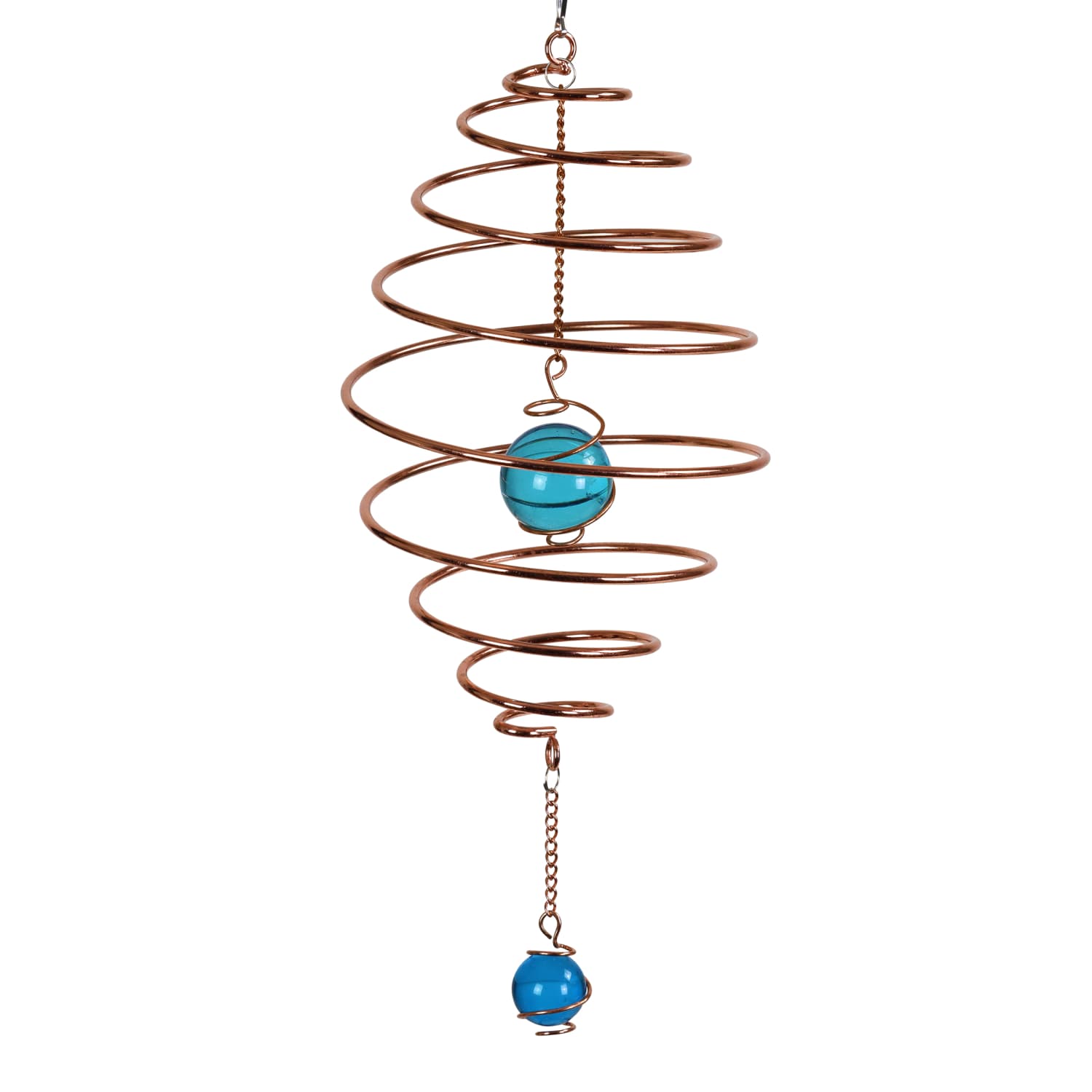 Exhart Spinning Spiral Hanging Decor - Thumbnail 4