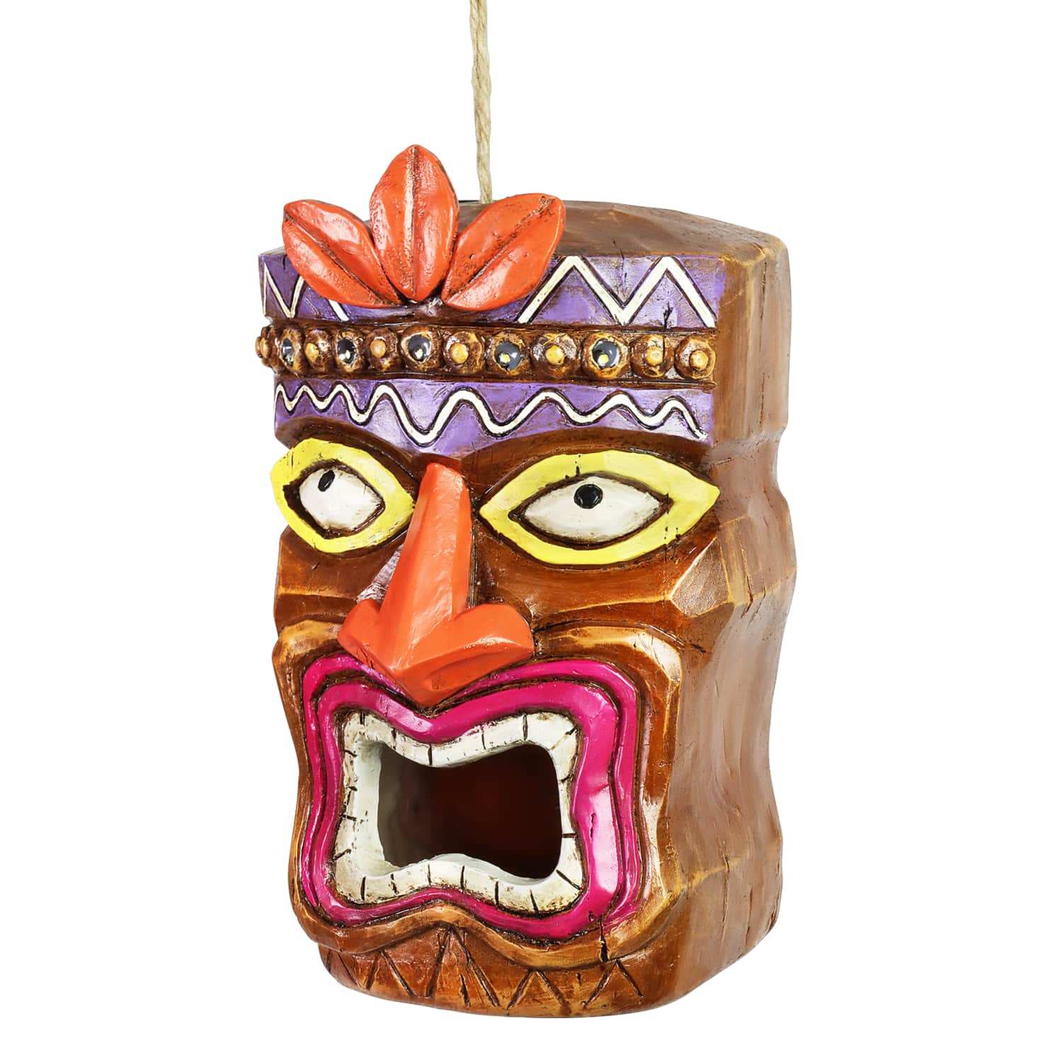 Solar Tiki Bird House