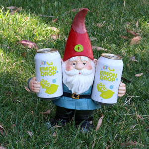 Good Time Double Fisting Two Can Timmy Gnome Garden Statue, 13 Inch | Shop Garden Decor by Exhart