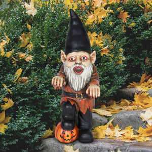 Halloween Zombie Gnome Statue, 12 Inches tall | Shop Garden Decor by Exhart