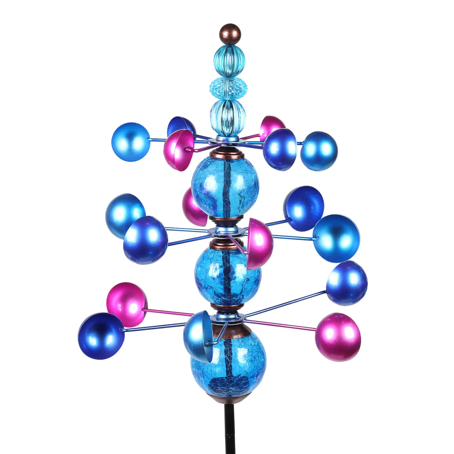 Exhart Wind Spinner Garden Stake - Thumbnail 2