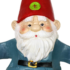 Good Time Double Fisting Two Can Timmy Gnome Garden Statue, 13 Inch | Shop Garden Decor by Exhart