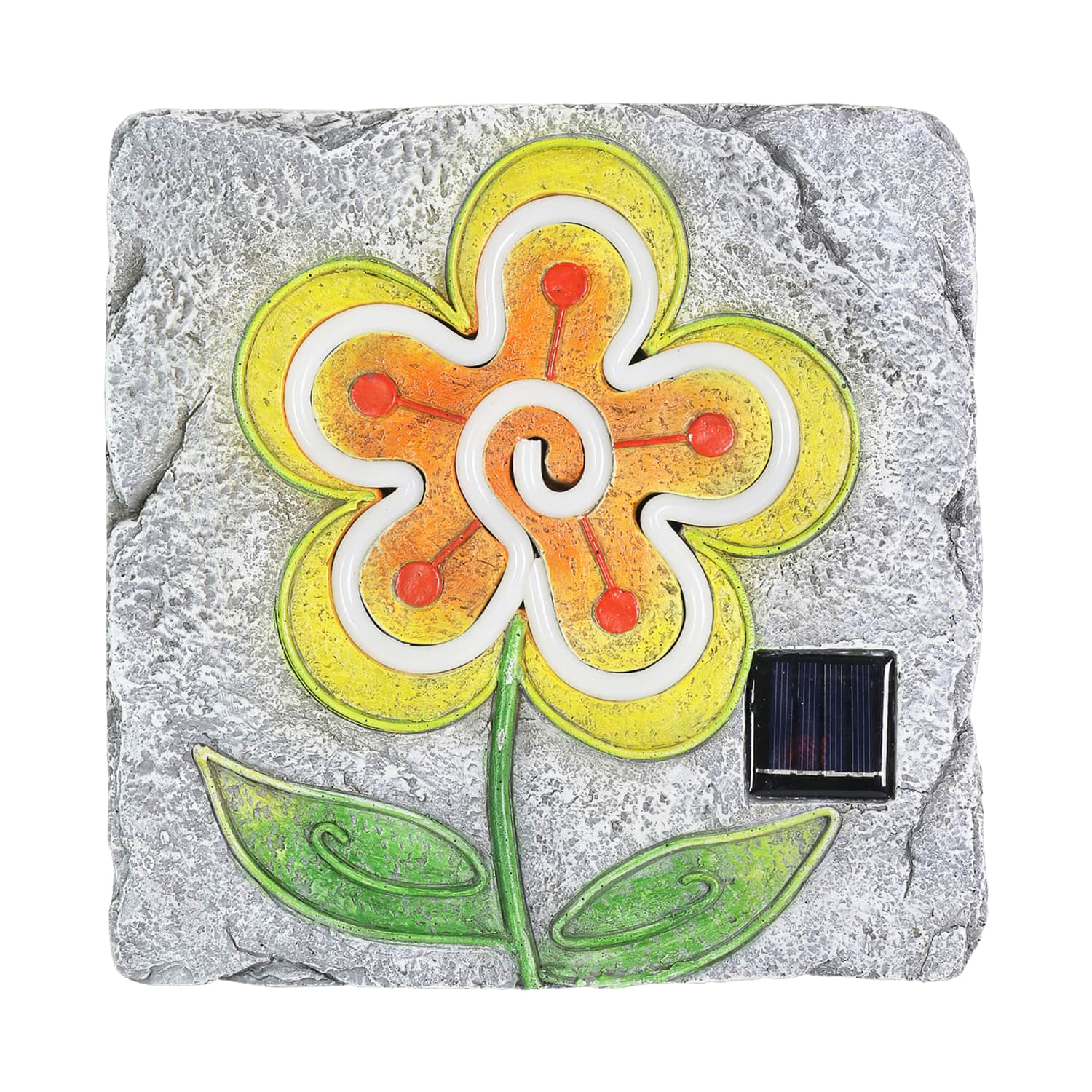 Exhart Flower Stepping Stone