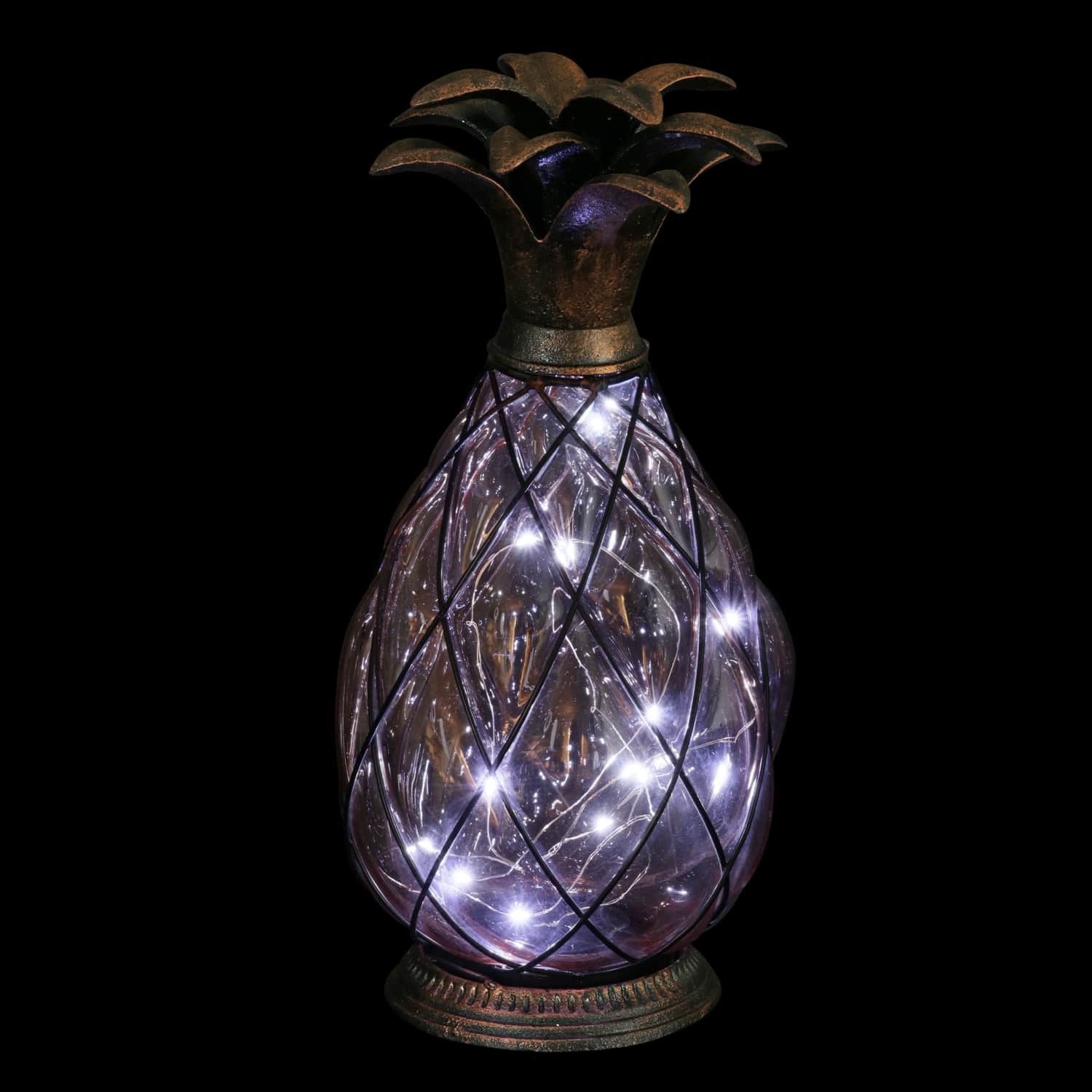 Exhart Solar Pineapple Lantern - Thumbnail 2