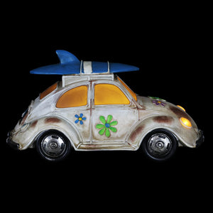 Solar Retro Bug Garden Statue, 7 Inch | Shop Garden Decor by Exhart