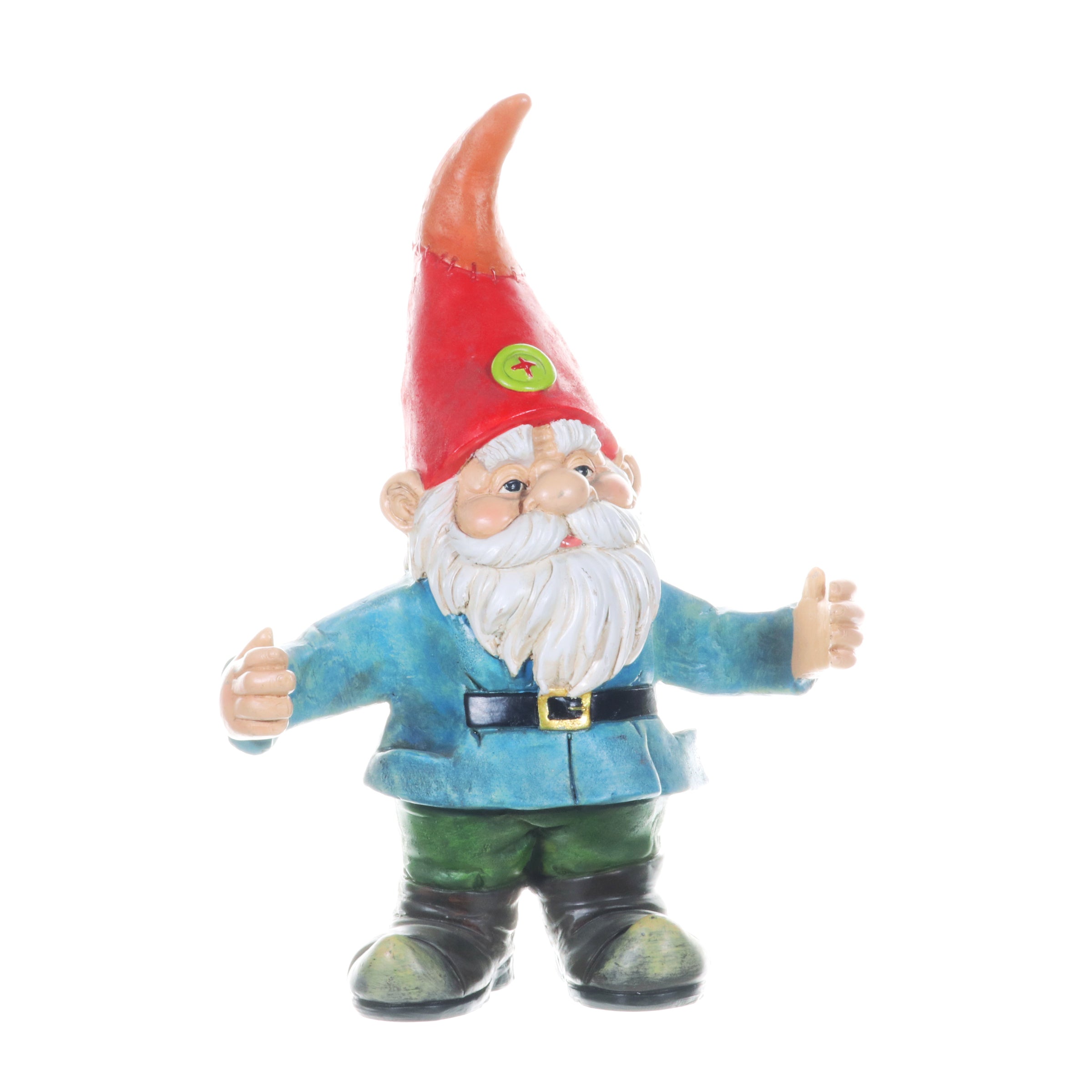 Good Time Double Fisting Two Can Timmy Gnome Garden Statue, 13 Inch | Shop Garden Decor by Exhart