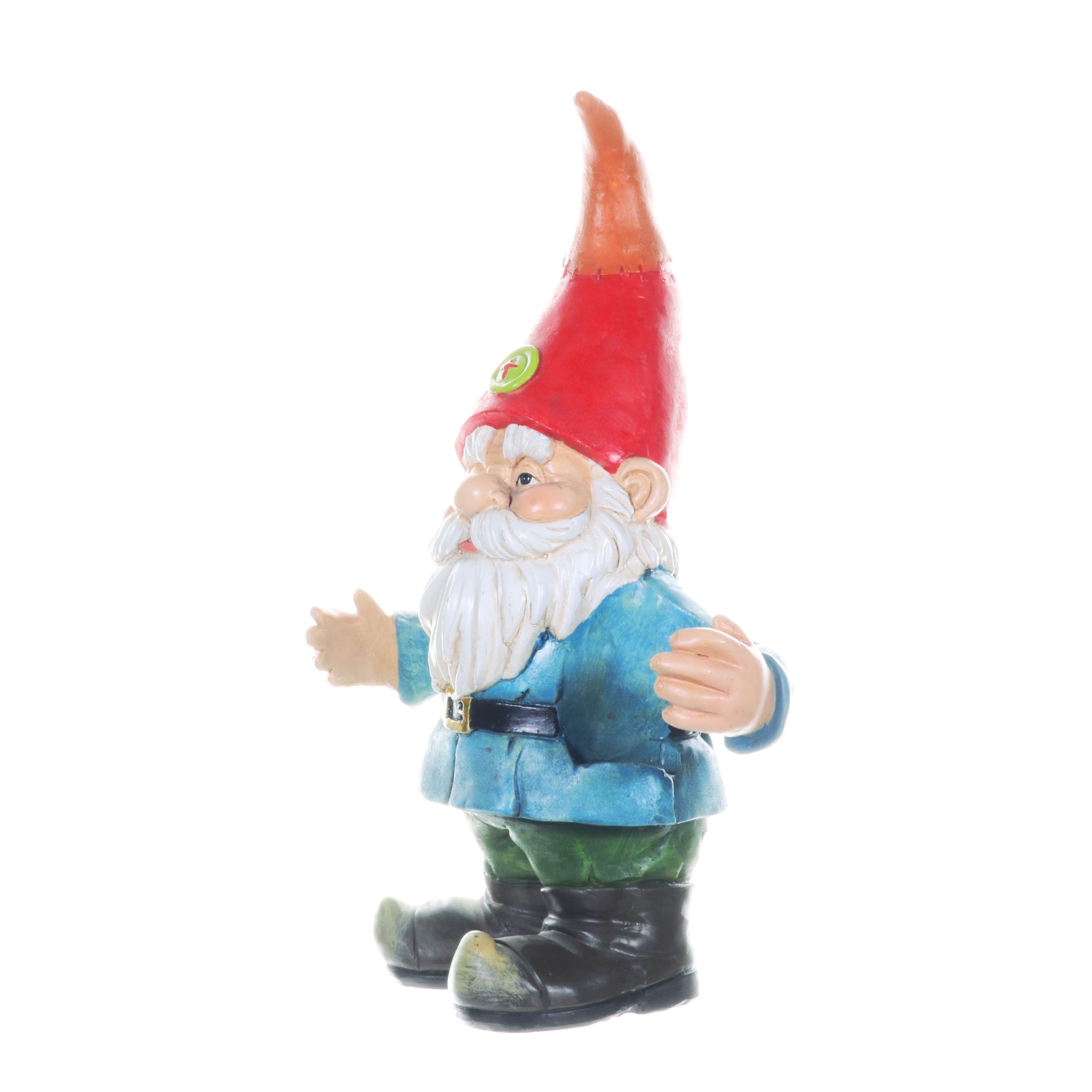 Good Time Double Fisting Two Can Timmy Gnome Garden Statue, 13 Inch | Shop Garden Decor by Exhart