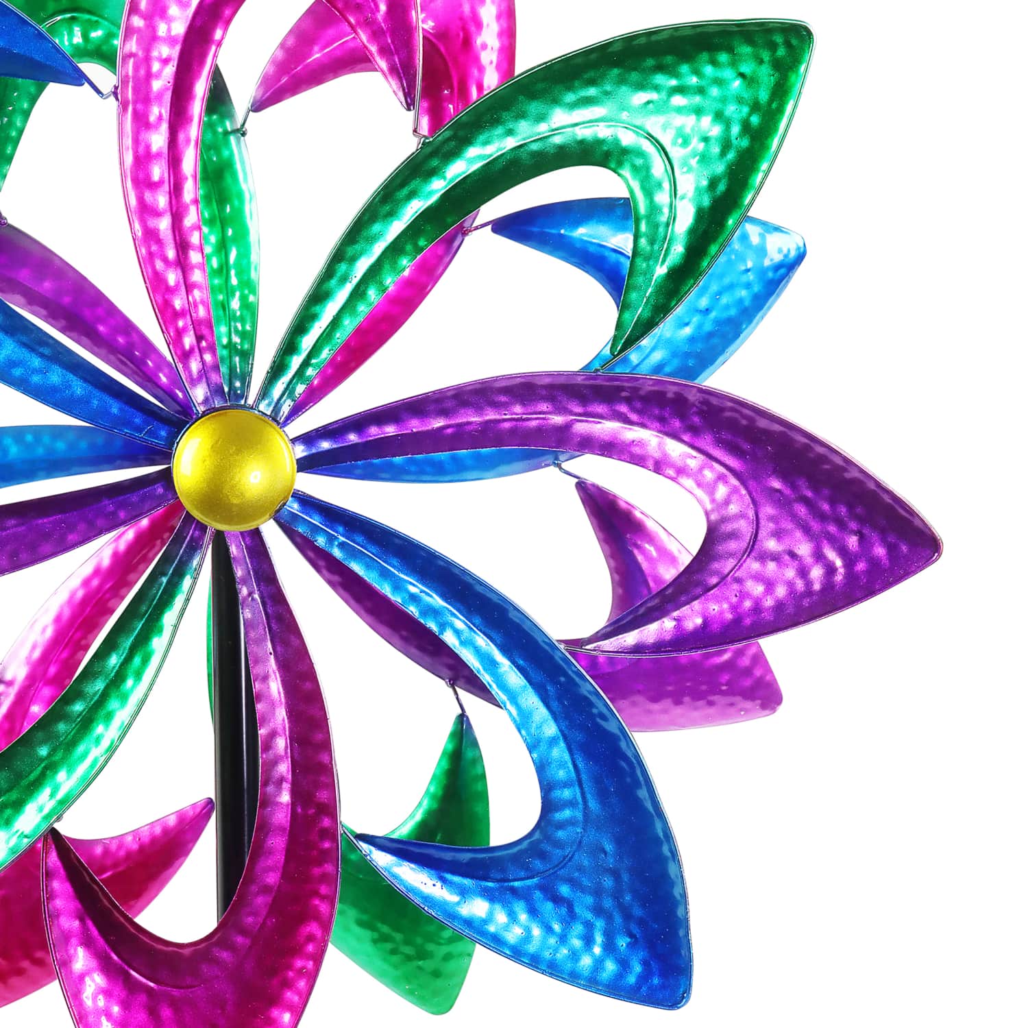 Exhart Pinwheel Spinner Garden Stake - Thumbnail 3