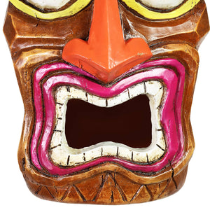 Solar Tiki Bird House, 5.5 by 8.5 Inches | Shop Garden Decor by Exhart