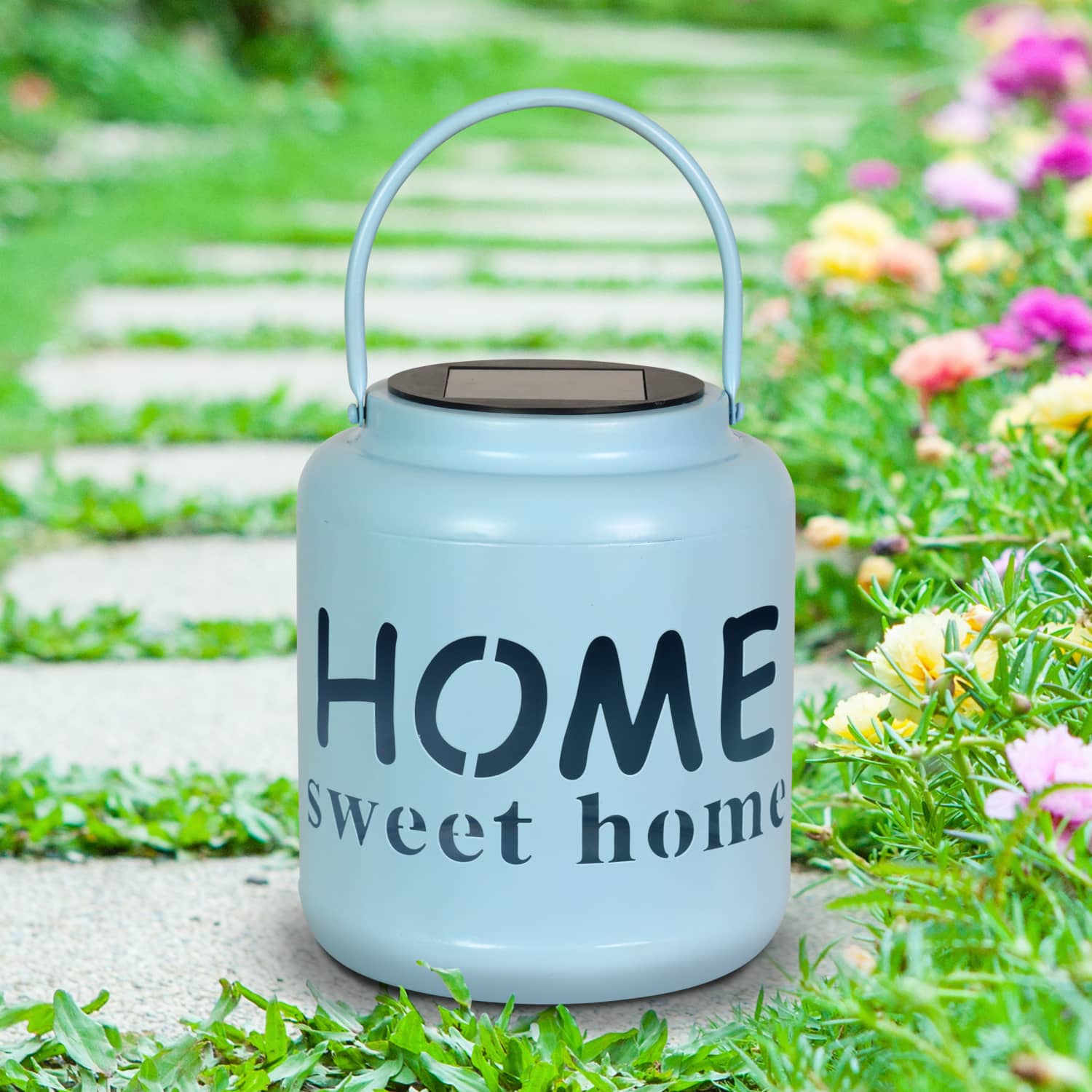 Exhart Home Sweet Home Garden Lantern - Thumbnail 3