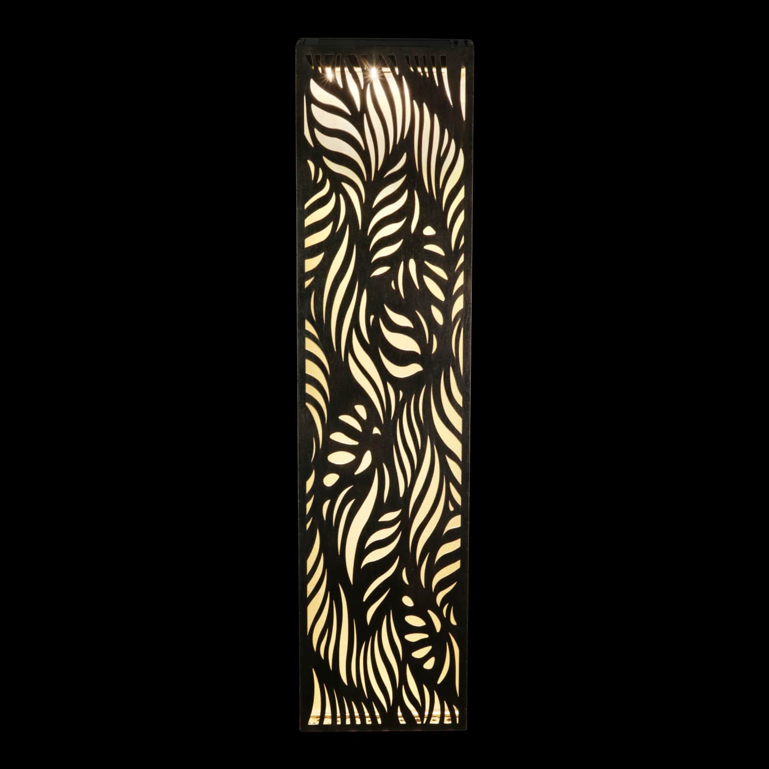 Solar Bronze Metal Filigree Wall Panel Art - Thumbnail 5