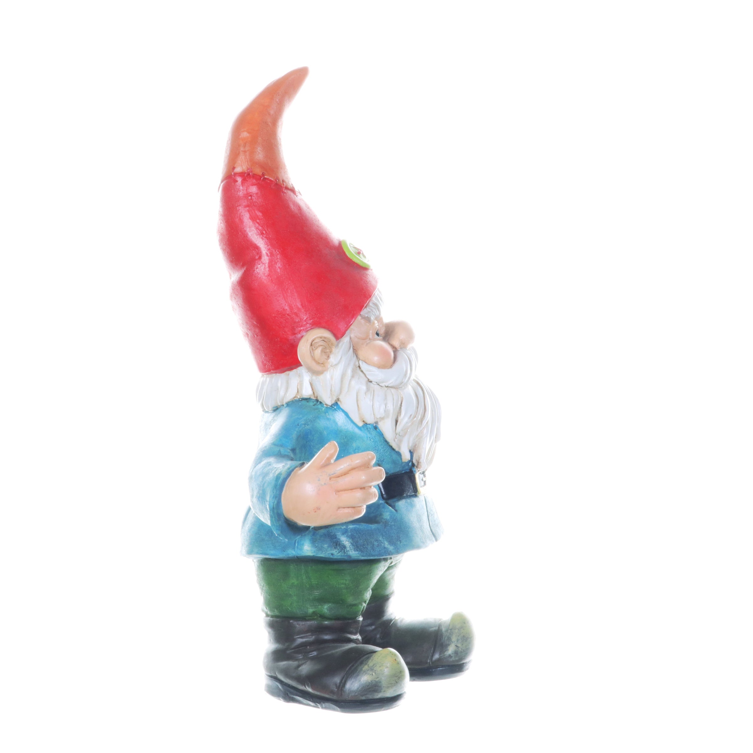 Good Time Double Fisting Two Can Timmy Gnome Garden Statue, 13 Inch | Shop Garden Decor by Exhart