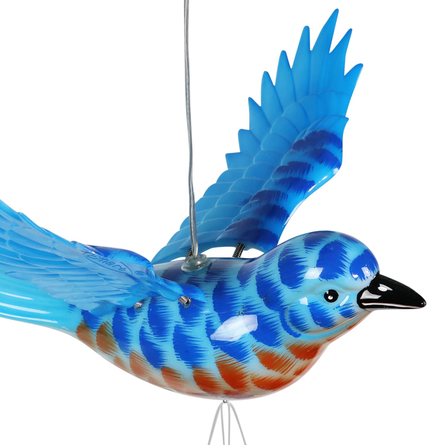 Solar WindyWings Blue Bird Wind Chime - Thumbnail 5