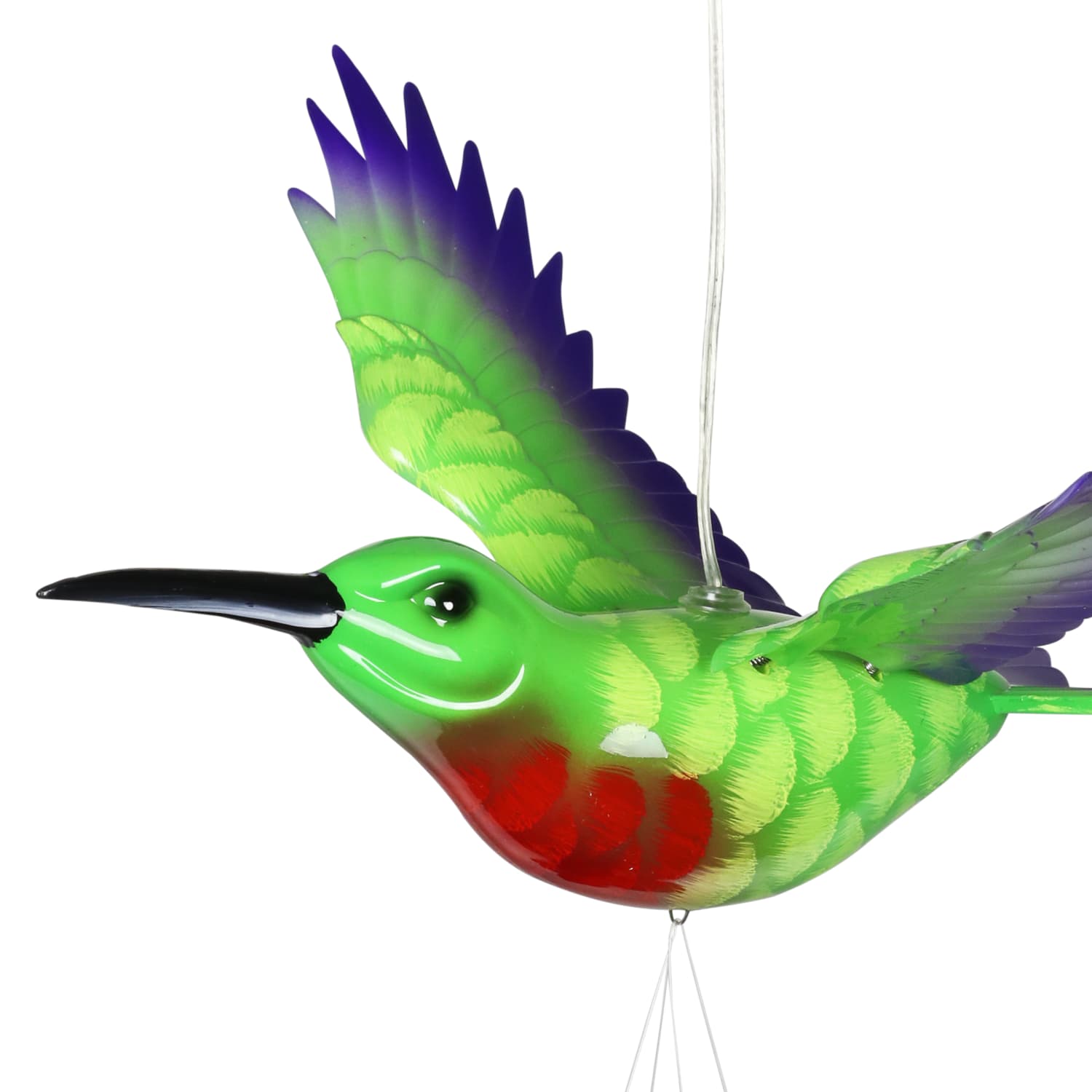 Solar WindyWings Hummingbird Wind Chime