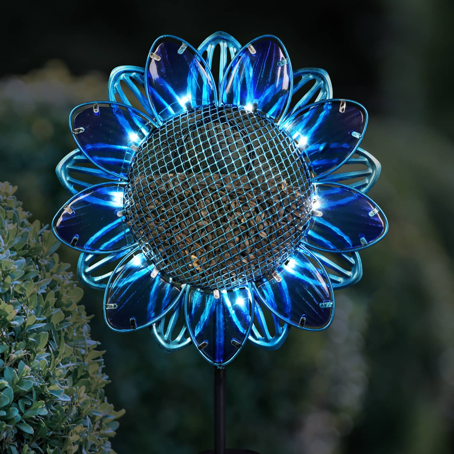 Exhart Sunflower Bird Seed Feeder Garden Stake - Thumbnail 4