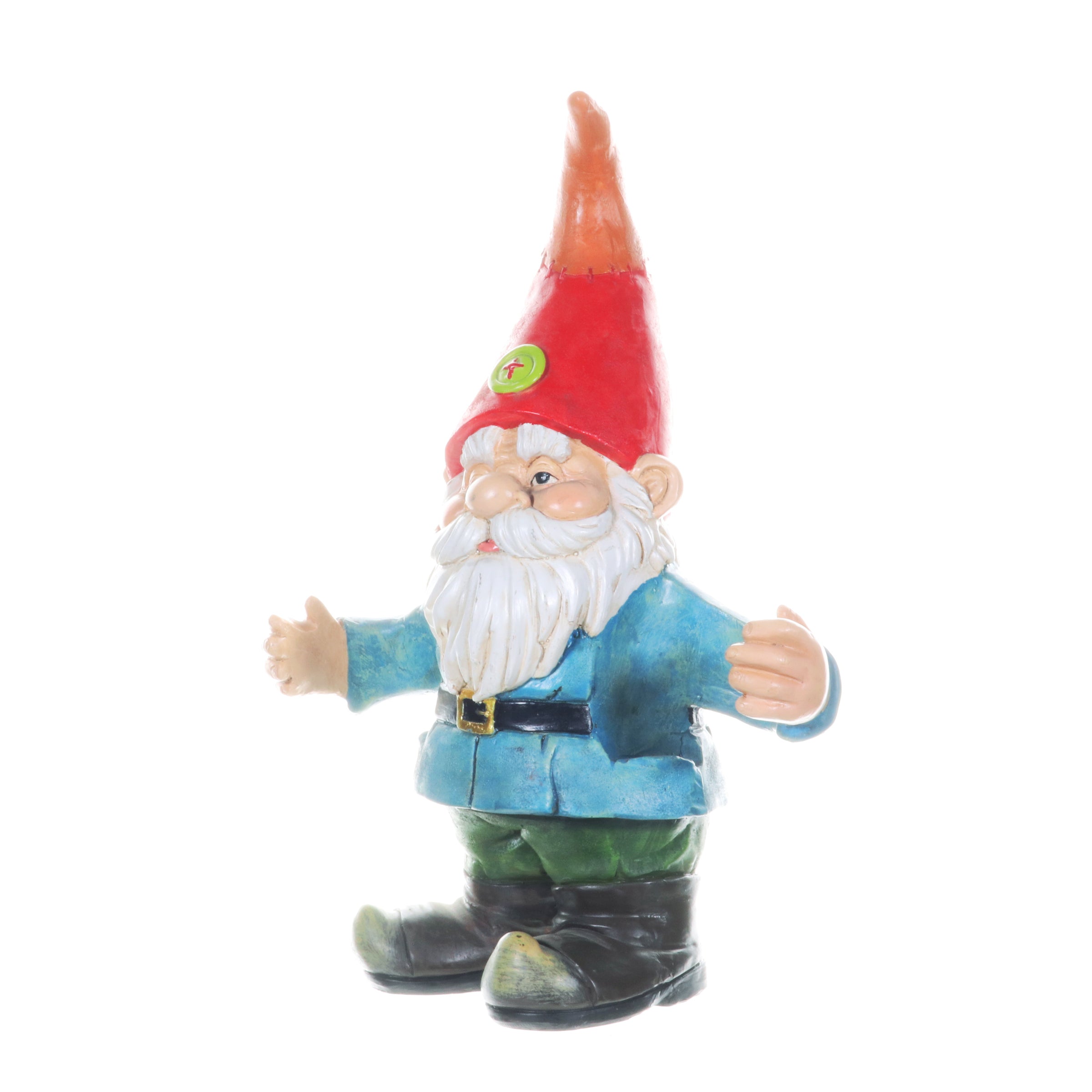 Good Time Double Fisting Two Can Timmy Gnome Garden Statue, 13 Inch | Shop Garden Decor by Exhart