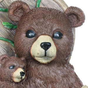 Solar Bear Reading a Story in a Rocking Chair, 12 Inch | Shop Garden Decor by Exhart