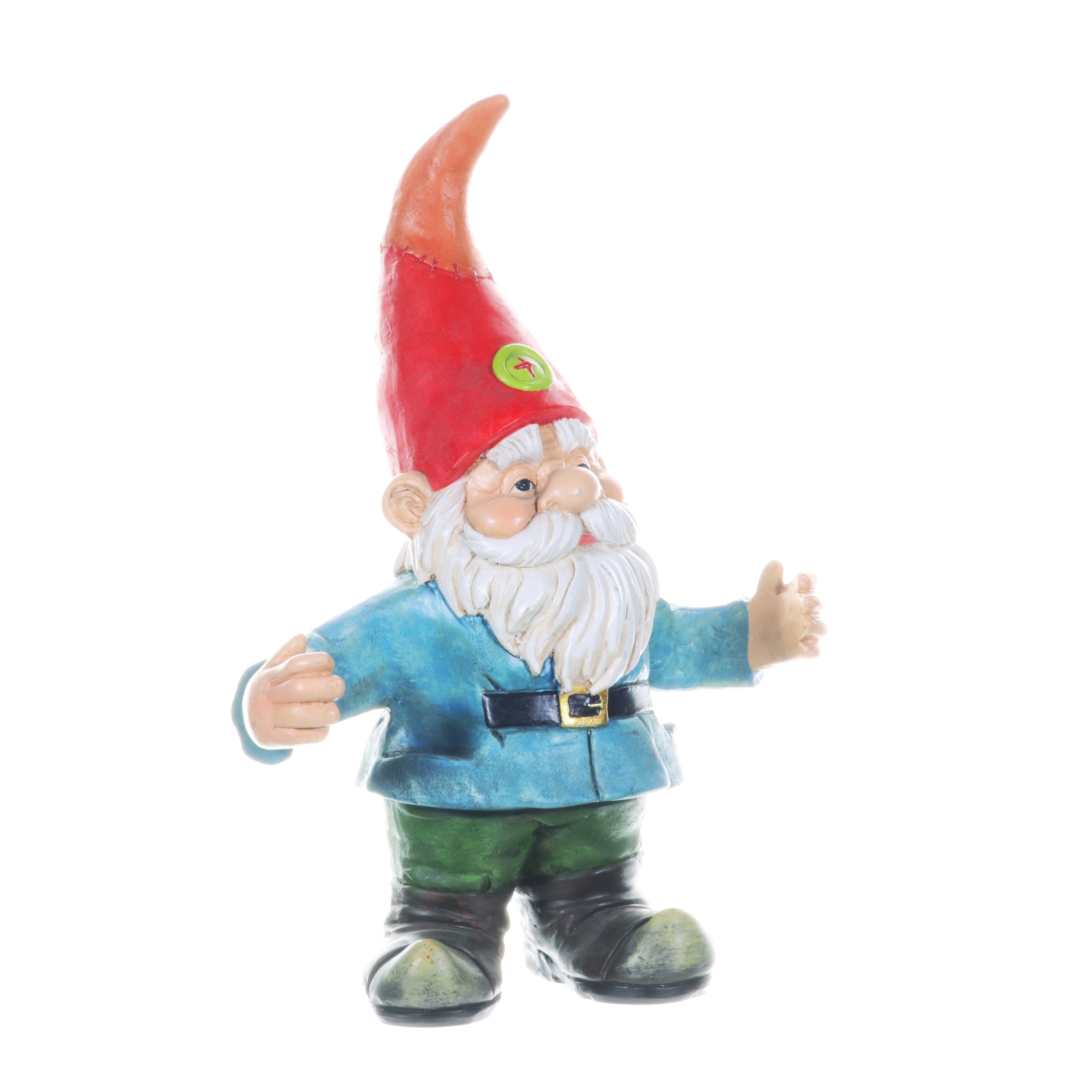 Good Time Double Fisting Two Can Timmy Gnome Garden Statue, 13 Inch | Shop Garden Decor by Exhart