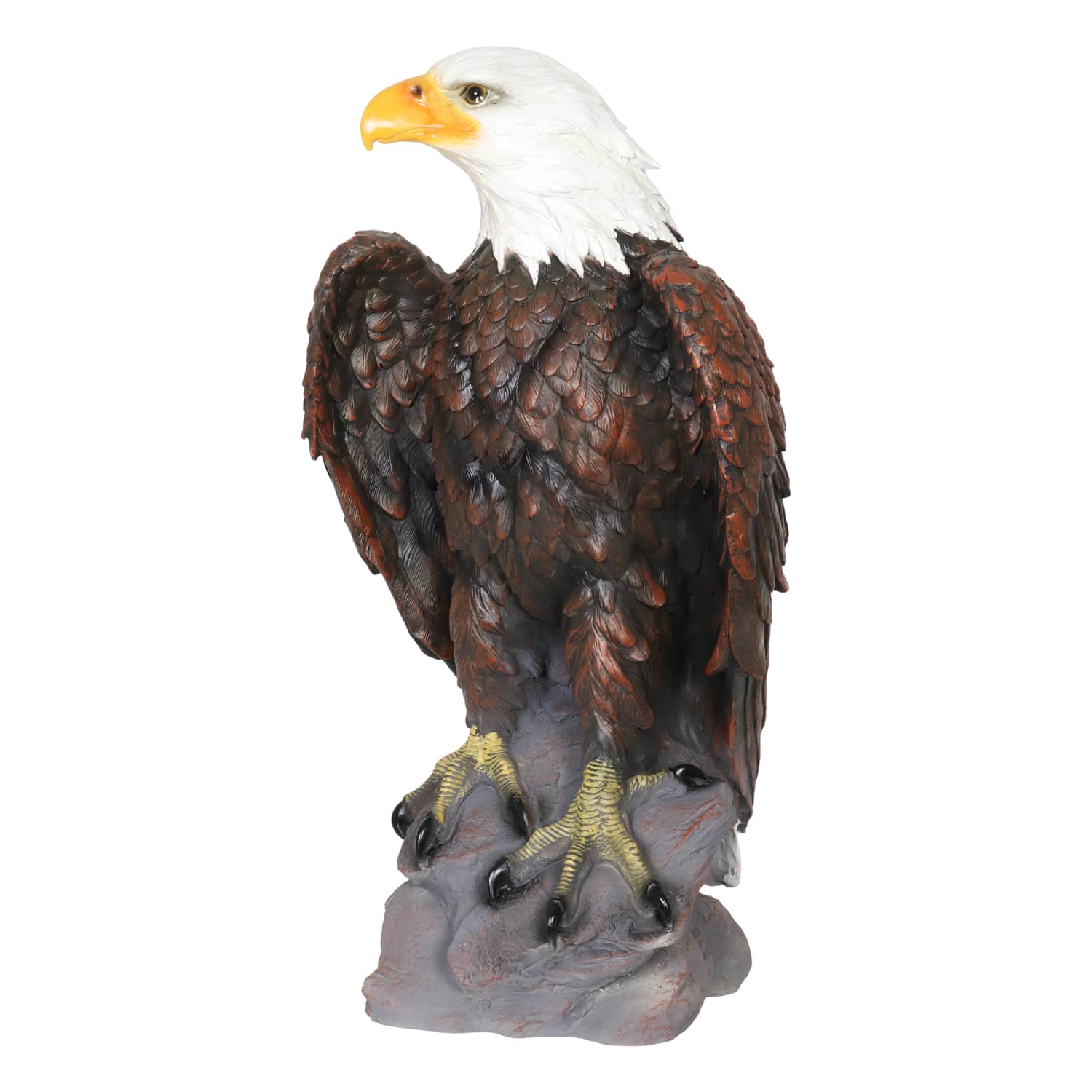 Majestic Bald Eagle Garden Statue