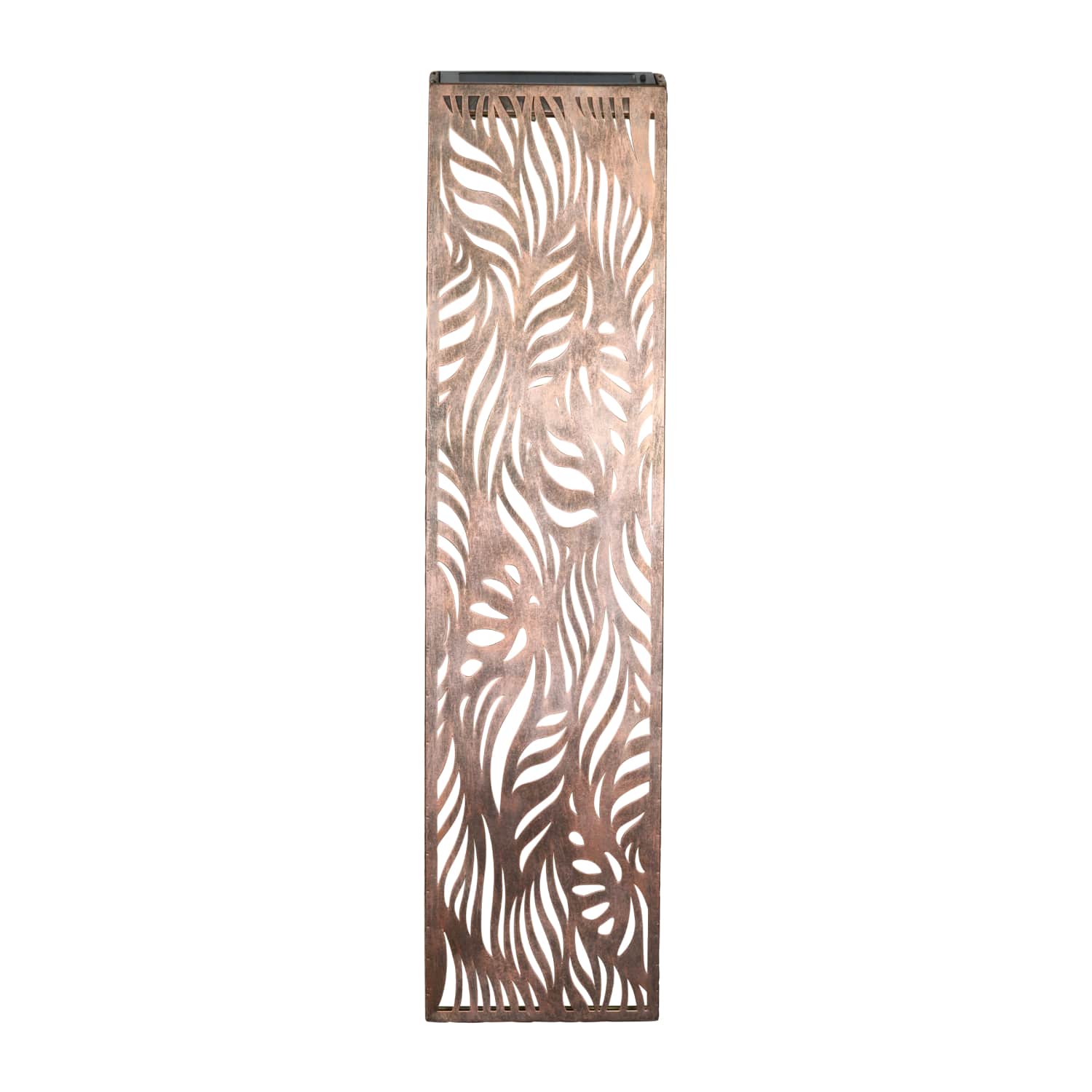 Solar Bronze Metal Filigree Wall Panel Art - Thumbnail 2