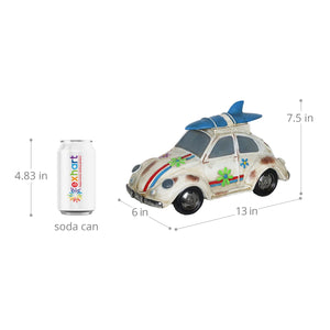 Solar Retro Bug Garden Statue, 7 Inch | Shop Garden Decor by Exhart