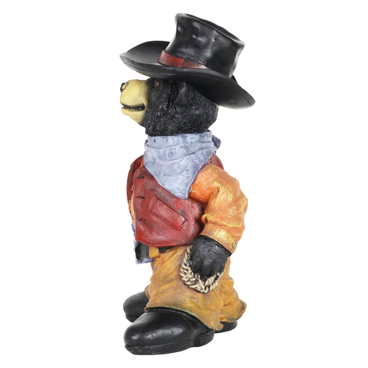 Cowboy Bear Garden Statue - Thumbnail 5