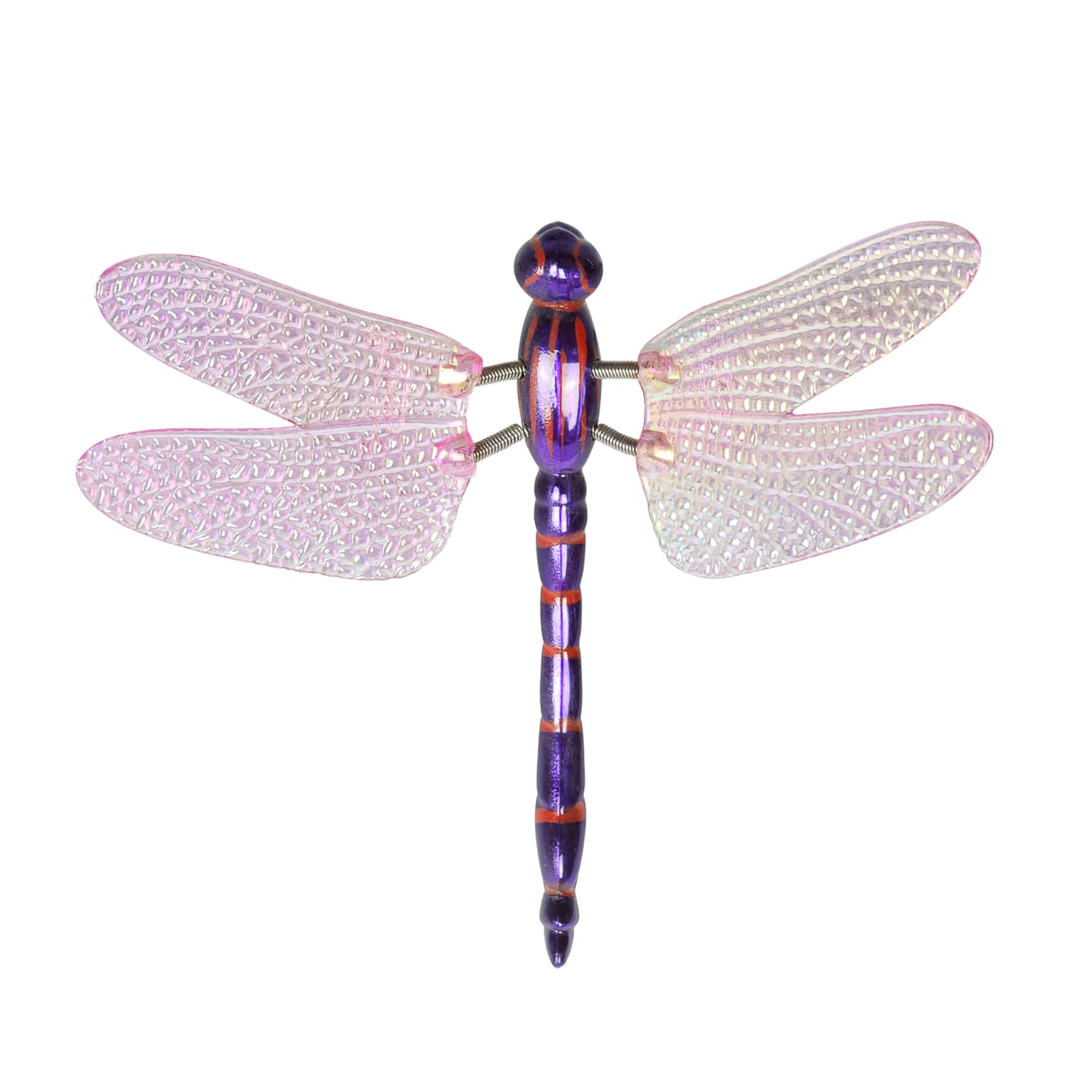 Six Piece 4" WindyWings Dragonfly Plant Stake Assortment - Thumbnail 5