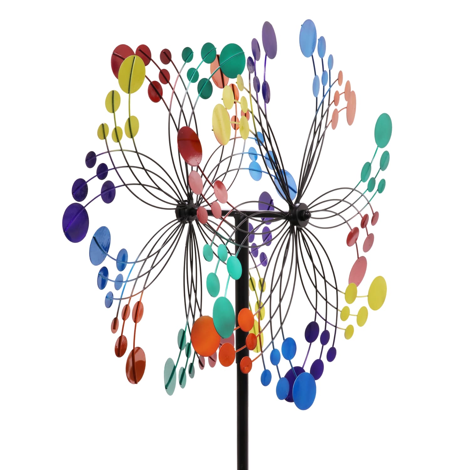 Exhart Kinetic Wind Spinner Garden Stake - Thumbnail 2