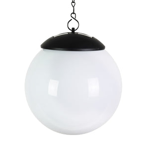 Solar Color Changing Plastic Hanging Ball Light, 6 by 19 Inches | Shop Garden Decor by Exhart