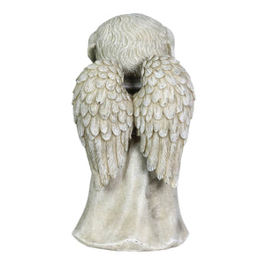 Praying Dog Angel Garden Statue, 7.5 Inches tall | Shop Garden Decor by Exhart