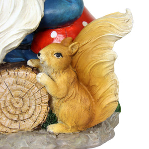 Solar Gnome with Free Weeds- Pull Your Own Sign, 8.5 by 10 Inches | Shop Garden Decor by Exhart