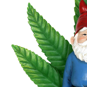Good Time Ganja Throne LED Gnome with Timer, 12 inches | Shop Garden Decor by Exhart