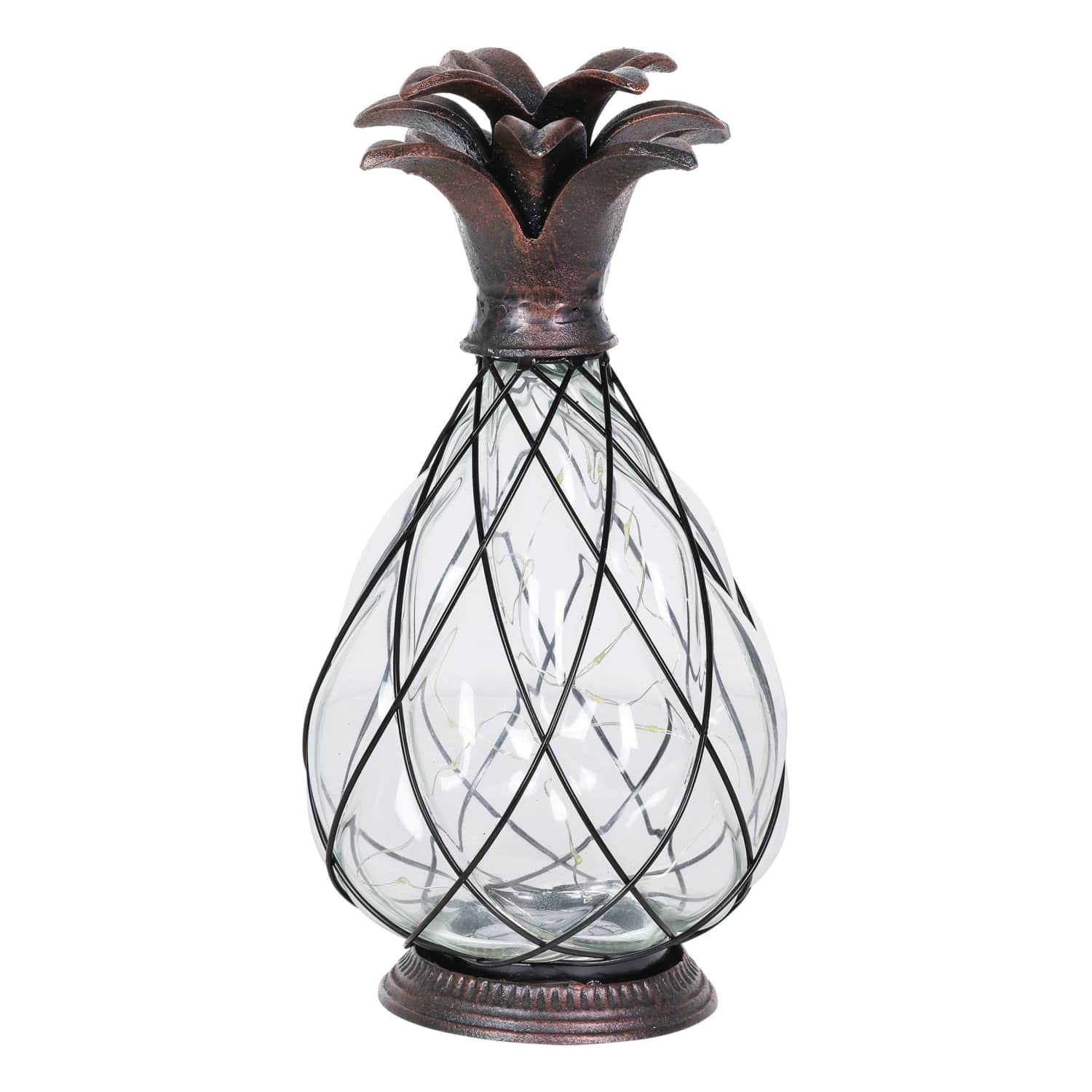Solar Pineapple Lantern in Bronze - Thumbnail 3