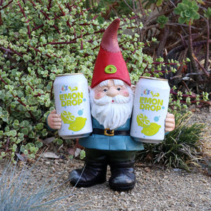 Good Time Double Fisting Two Can Timmy Gnome Garden Statue, 13 Inch | Shop Garden Decor by Exhart