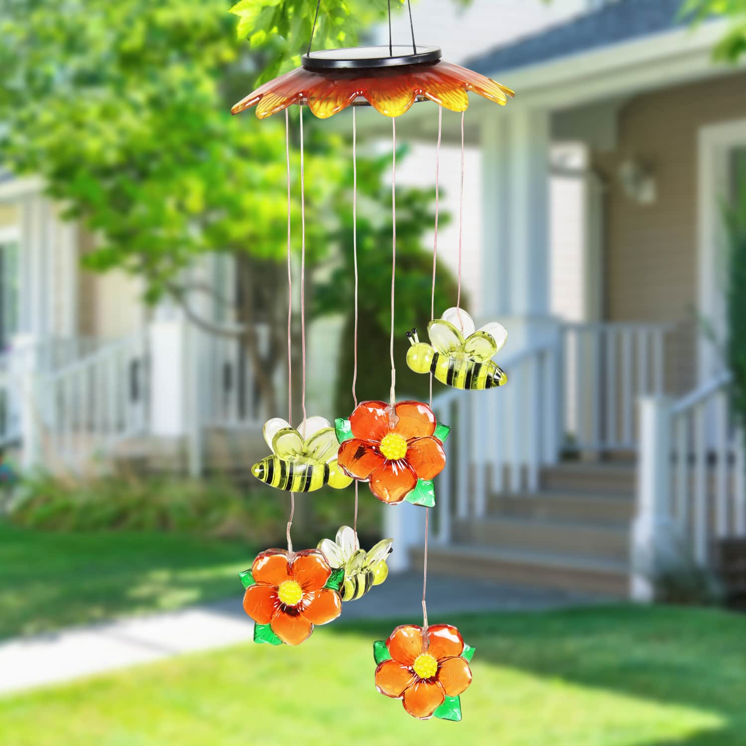 Exhart Bumble Bees and Flowers Hanging Mobile - Thumbnail 2