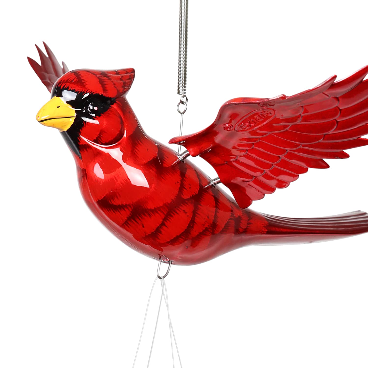 Large WindyWings Red Cardinal Wind Chime