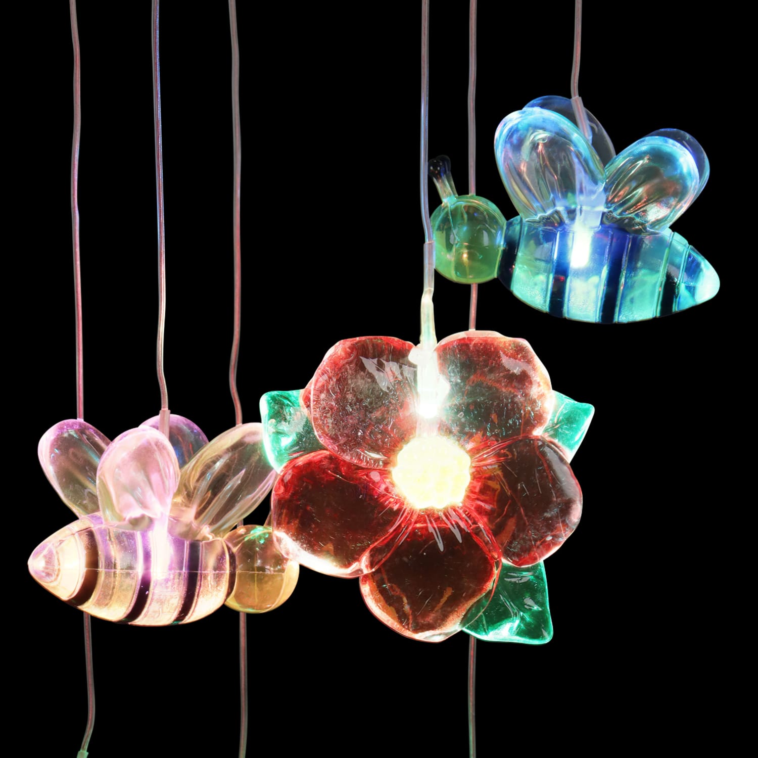 Exhart Bumble Bees and Flowers Hanging Mobile - Thumbnail 5